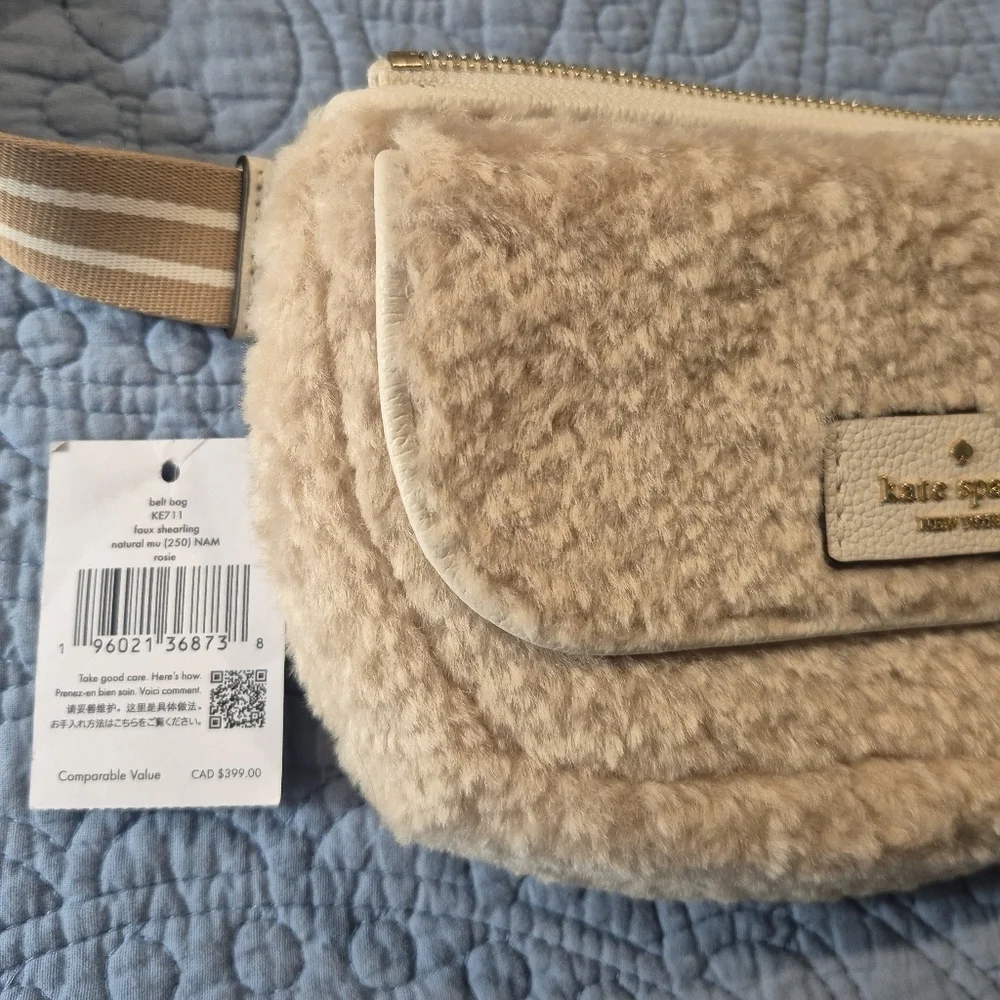 Kate Spade Cream Belt Bag
